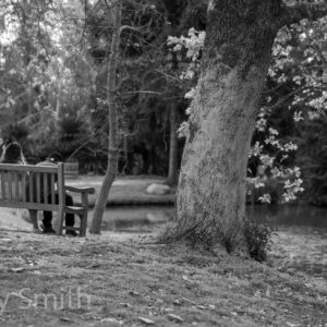 Place For Two (black and white print)
