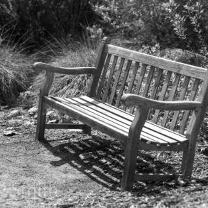 A Place To Rest (black and white print)